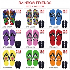 11 Styles Rainbow Friends Cosplay Anime Slipper Flip Flops