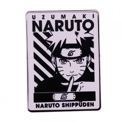 Naruto Cartoon Badge Pin Decoration Clothes Anime Alloy Brooch