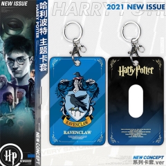 4 Styles Harry Potter Cartoon Anime Lanyard Keychain