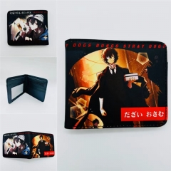 2 Styles Bungo Stray Dogs Coin Purse Short Anime Wallet