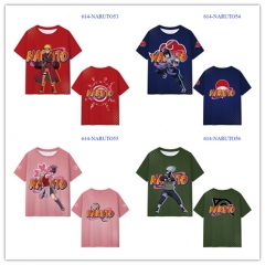 5 Styles Naruto Printing Digital 3D Cosplay Anime T Shirt