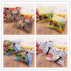 4 Styles One Piece Cosplay Decoration Cartoon Anime Sequins Pillow（60*60cm)）