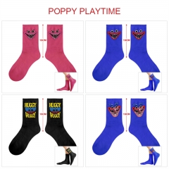 5 Pairs/set 7 Styles Poppy Palytime Cartoon Pattern Anime Long Socks