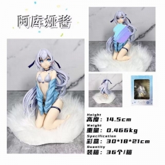 14.5CM Kono Subarashii Sekai ni Shukufuku wo Aqua Sexy Girl Anime Figure Toys