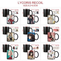 9 Styles 400ML Lycoris Recoil High Temperature Color Changed Ceramic Mug Cup