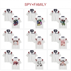 12 Styles Spy×Family Cartoon Cosplay 3D Digital Print Anime T shirt