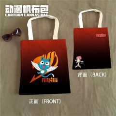 Fairy Tail Cartoon Cosplay Decoration Cartoon Character Anime Canvas Shopping Bag