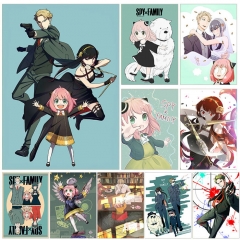 (No Frame)40 Styles SPY x FAMILY Canvas Material Anime Poster