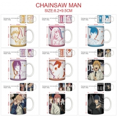 10 Styles 400ML Chainsaw Man Anime Ceramic Mug Cup