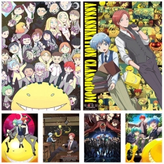 (No Frame)40 Styles Assassination Classroom Canvas Anime Poster