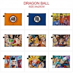 12 Styles Dragon Ball Z Cartoon Color Printing Anime A4 File Pocket