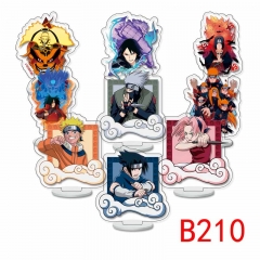 (9PCS/SET) Naruto Anime Standing Plate