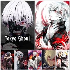 (No Frame)40 Styles Tokyo Ghoul Canvas Anime Poster