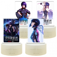 4 Styles 16CM Ghost in the Shell 3D Anime Nightlight ( 16 Colors Remote Control )