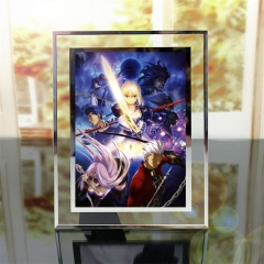 15*20CM Fate Stay Night Anime Crystal Photo Frame (With Picture)