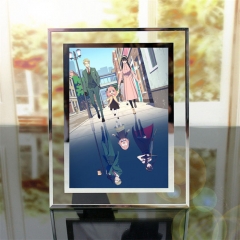 15*20CM SPY x FAMILY Anime Crystal Photo Frame (With Picture)