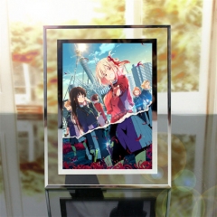 15*20CM Lycoris Recoil Anime Crystal Photo Frame (With Picture)
