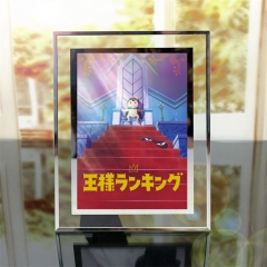15*20CM Ranking of Kings / Ousama Ranking Anime Crystal Photo Frame (With Picture)