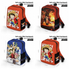 3 Style One Piece Cartoon Character Anime Backpack Bag