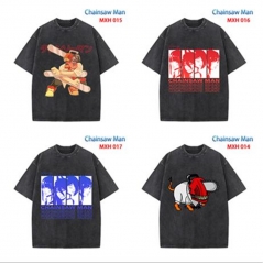 17 Styles Chainsaw Man Cartoon Pattern Anime T shirts