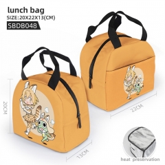 2 Styles Keroro Lunch Bag Cartoon Character Pattern Anime Hand Bag