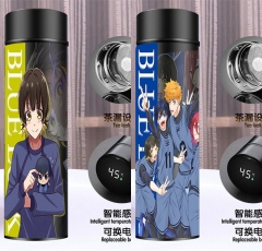 2 Styles Blue Lock Intelligent Temperature Sensing Anime Thermos Cup/Vacuum Cup
