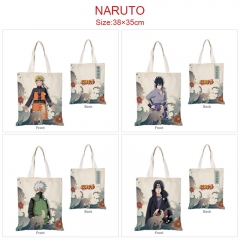 5 Styles Naruto Cartoon Canvas Shopping Bag Anime Shoulder Bag