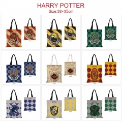 9 Styles Harry Potter Cartoon Canvas Shopping Bag Anime Shoulder Bag