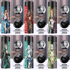 6 Styles Genshin Impact Intelligent Temperature Sensing Anime Thermos Cup/Vacuum Cup