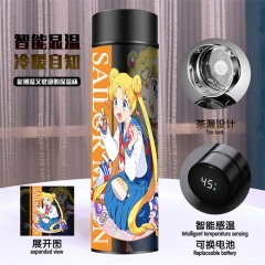 Pretty Soldier Sailor Moon Intelligent Temperature Sensing Anime Thermos Cup/Vacuum Cup