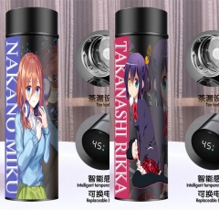 2 Styles The Quintessential Quintuplets Intelligent Temperature Sensing Anime Thermos Cup/Vacuum Cup