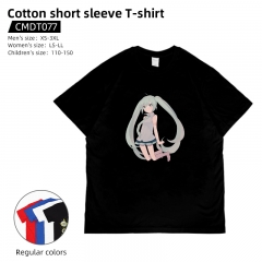 3 Styles Hatsune Miku Cosplay Cartoon Full Printing Anime T Shirt