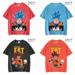 3 Styles 6 Color Dragon Ball Z Cartoon Pattern Anime T Shirts