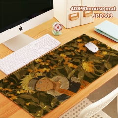 40*90CM 3 Styles Naruto Cosplay Desk Mat Rubber Lockrand Anime Mouse Pad