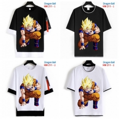 24 Styles Dragon Ball Z Cartoon Pattern Anime T Shirts