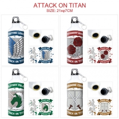 6 Styles  Attack on Titan/Shingeki No Kyojin Aluminum Alloy Anime Sport Cup