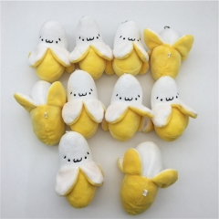 12cm 10PCS/SET Cute Banana Cosplay Character Anime Plush Toy Pendant