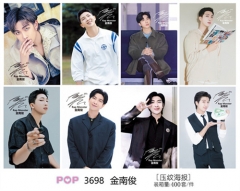 (8PCS/SET) K-POP BTS Bulletproof Boy Scouts Nam joon Kim Printing Collectible Paper Anime Poster