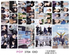 (8PCS/SET) K-POP EXO Star Printing Collectible Paper Anime Poster