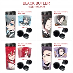 6 Styles Kuroshitsuji / Black Butler Cartoon Plastic Anime Water Cup