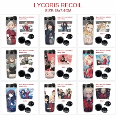 9 Styles Lycoris Recoil Cartoon Plastic Anime Water Cup