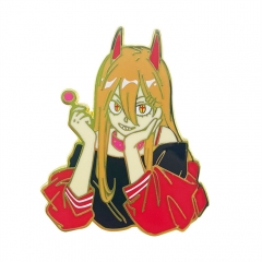 Chainsaw Man Badge Pattern Alloy Pin Anime Brooch