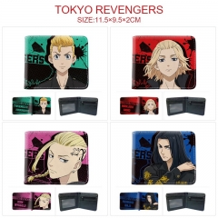 8 Styles Tokyo Revengers Cartoon Color Printing Coin Purse Anime Short Wallet