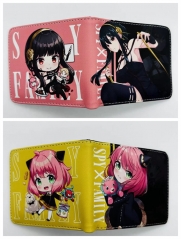 2 Styles SPY X FAMILY Purse Short Anime Wallet