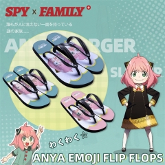5 Styles SPY X FAMILY Anya Cartoon Flip Flops Anime Slippers