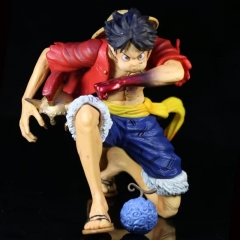 12.5CM One Piece Luffy Cosplay Anime PVC Figure Toy