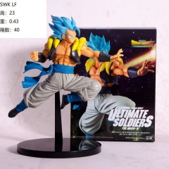 Dragon Ball Z Blue Hair Vegettoo Anime PVC Figure Toy 26cm