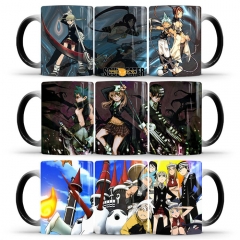 9 Styles Soul Eater Cartoon Pattern Ceramic Cup Anime Changing Color Ceramic Mug