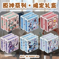 21 Styles Genshin Impact Game Paper Anime Gift Box
