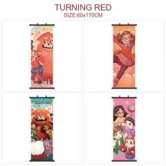 4 Styles 60*170CM Turning Red Wall Scroll Cartoon Pattern Decoration Anime Wallscroll